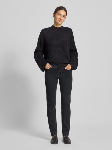 ANGELS Slim Fit Jeans mit Viskose-Anteil Modell 'Cici' Anthrazit 1