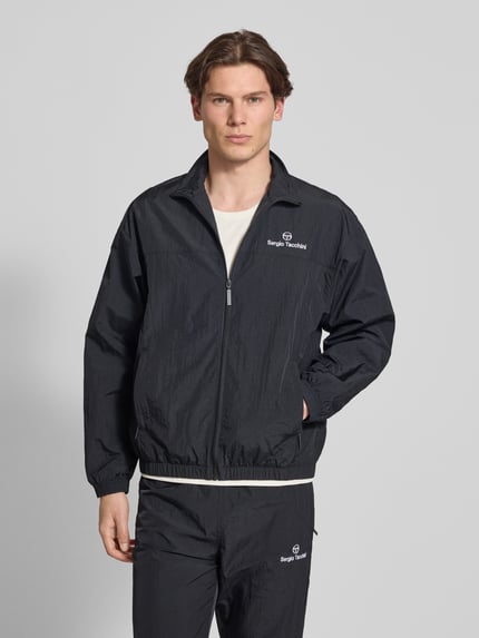 Sergio Tacchini Regular Fit Jacke mit Stehkragen Modell 'Nayla' Black 4