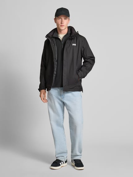 Helly Hansen Jacke mit Label-Print Modell 'DUBLINER' Black 1