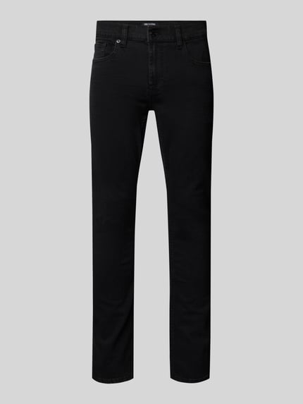 ONLY & SONS Jeansy o kroju slim fit z dodatkiem streczu model ‘Loom’ Czarny 2
