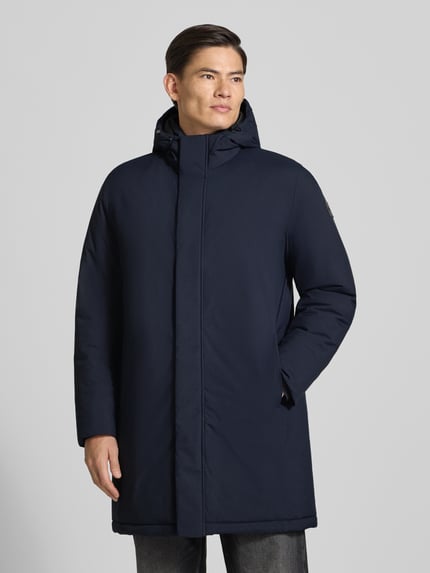 BOSS Regular Fit Parka mit Kapuze Modell 'Crauler' Marine 4