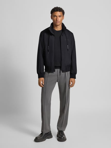 Armani Exchange Bluzon ze stójką Czarny 1