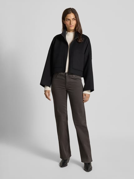 ANGELS Stoffen broek met 5-pocketmodel, model 'LARA' Grafiet - 1