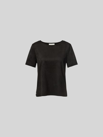 Juvia T-shirt z okrągłym dekoltem Czarny 2