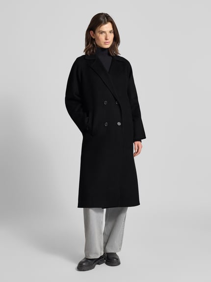 OAKWOOD Płaszcz z mieszanki wełny model ‘DONATELLA’ Czarny 4