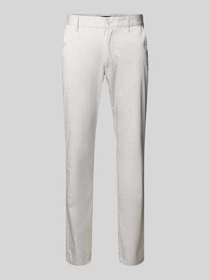 Christian Berg Men Regular fit chino met steekzakken Lichtgrijs - 2