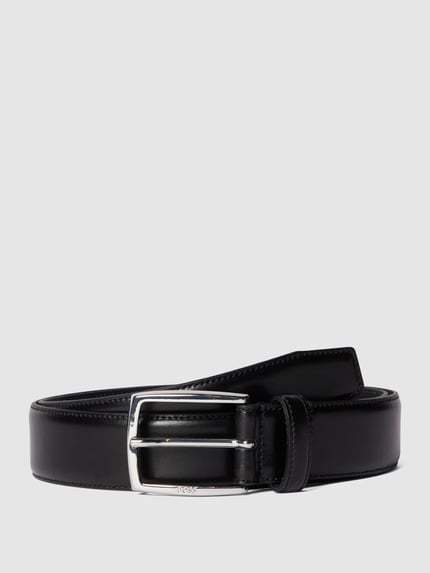 BOSS Leren riem, model 'Celie' Zwart - 1
