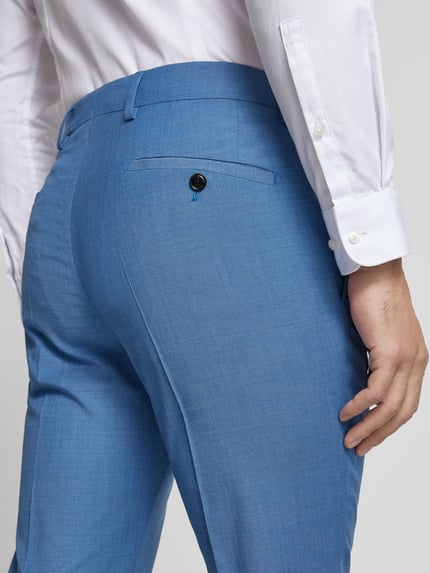 JOOP! COLLECTION Slim Fit Anzug aus Woll-Mix Modell 'Damon Gun' Blau 7