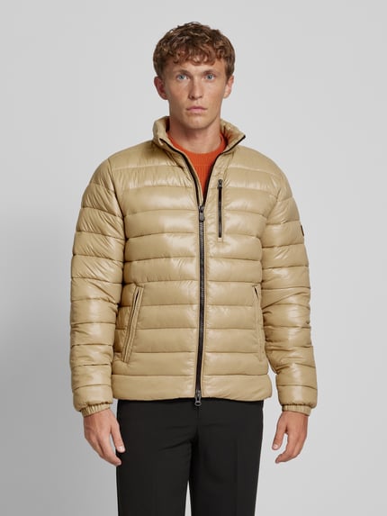 Save The Duck Steppjacke mit Zweiwege-Reißverschluss Modell 'Holden' Sand 4