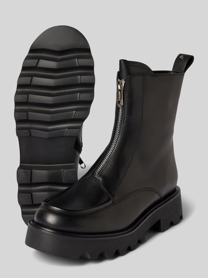 Marc Cain Bags & Shoes Stiefel mit Ziersteinbesatz und Reißverschluss Black 4