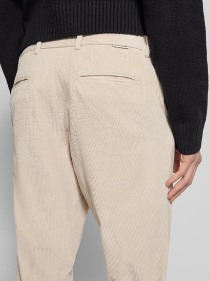 JACK & JONES Tapered Fit Cordhose Offwhite 3