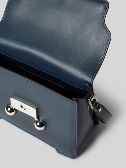 Marni Laptoptas met schouderband Marineblauw - 5