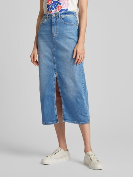 Smith and Soul Jeansrock im 5-Pocket-Design Blau 4
