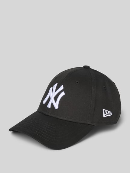New Era Basecap mit Stitchings Black 1