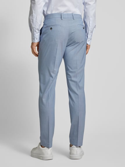 s.Oliver BLACK LABEL Slim Fit Anzughose mit Viskose-Anteil Hellblau 5