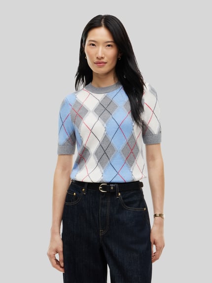 Tommy Hilfiger T-Shirt mit Logo-Detail Hellgrau 4