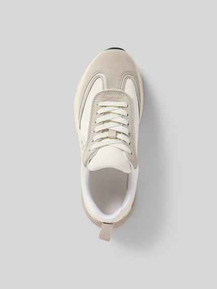Tory Burch Sneakers met logostitching Wit - 4