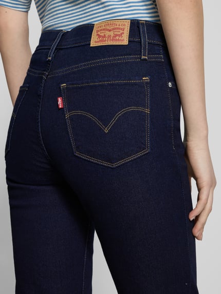 Levi's® 300 Straight fit jeans met steekzakken Donkerblauw - 3