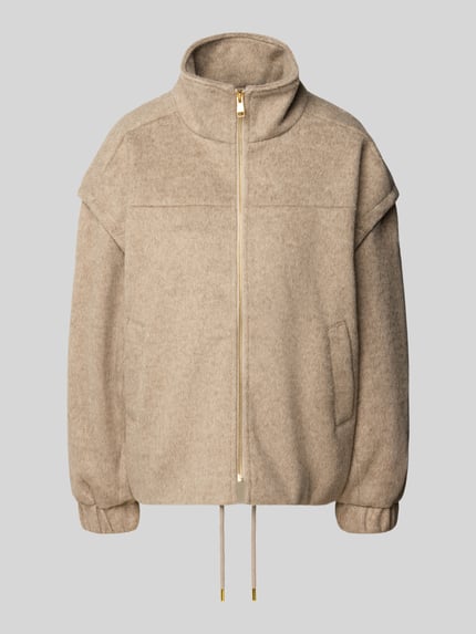 b.young Jacke mit Stehkragen Modell 'Becila' Beige Melange 2