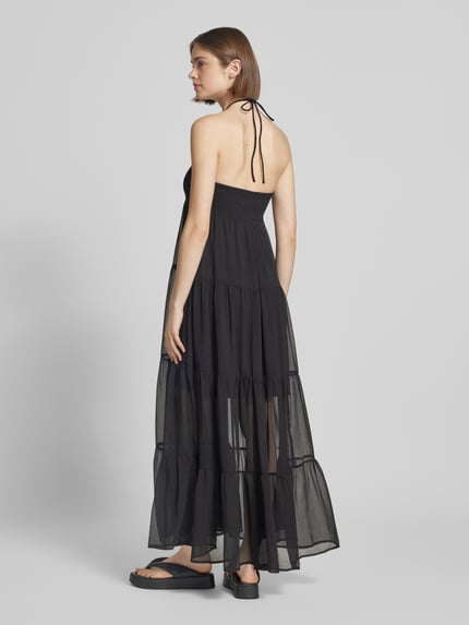NOISY MAY® Maxikleid im Stufen-Look Modell 'FAIRY' Black 5