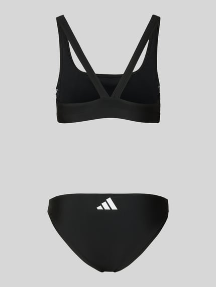 adidas Sportswear Bikini z Nadruk z logo Czarny 3