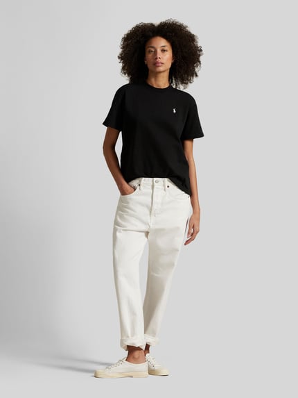 Polo Ralph Lauren Relaxed Fit T-Shirt aus reiner Baumwolle Black 1