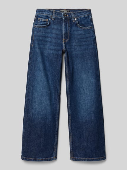 GUESS Low Waist Jeans im Used-Look Blau 1