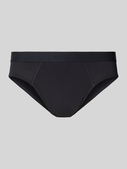 HANRO Slip aus besonders leichter, anschmiegsamer Mikrofaser Black 1
