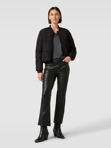 Smith and Soul Longsleeve met labelapplicatie Donkergrijs - 1