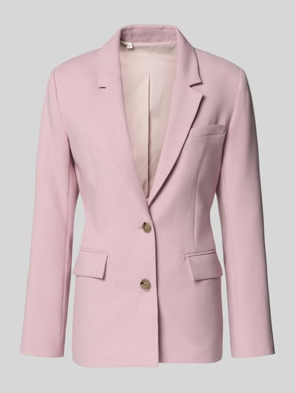 Regular Fit Longblazer mit Reverskragen Modell 'RITA' Shop The Look MANNEQUINE