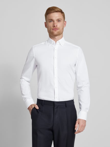 OLYMP Level 5 Slim Fit Businesshemd in Premiumqualität Weiss 4