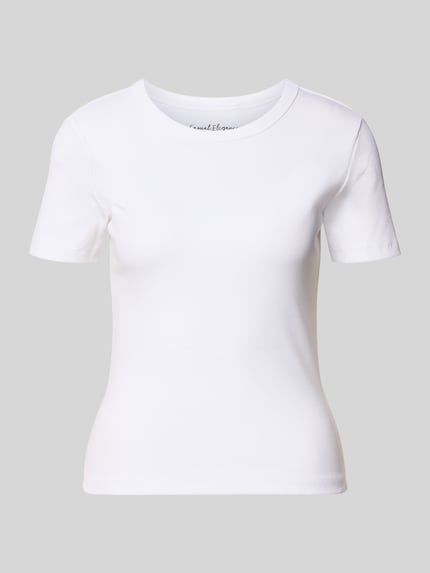 Slim Fit T-Shirt aus Baumwoll-Mix Modell 'VAL LIFE' Shop The Look MANNEQUINE