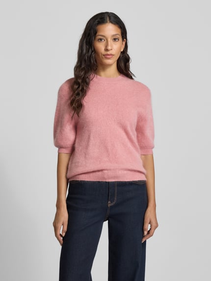 HERZENS Strickpullover aus Kaschmir-Woll-Mix mit 1/2-Arm Altrosa 4