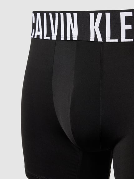 Calvin Klein Underwear Boxershorts mit elastischem Logo-Bund im 3er-Pack Black 2