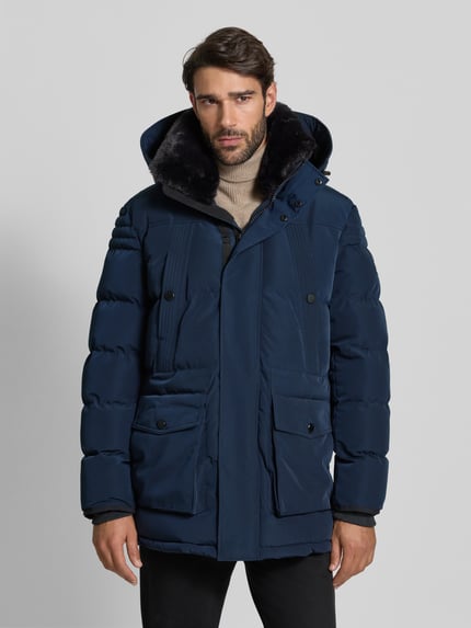 NAUTGÅRD Regular Fit Steppjacke mit Sorona® Aura Filling Marine 4