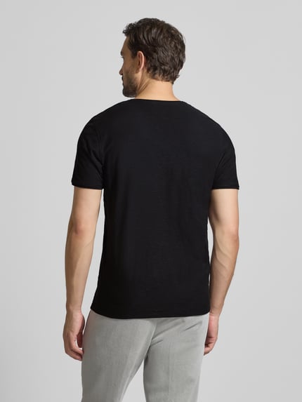 MCNEAL T-shirt z dekoltem w serek Czarny 5