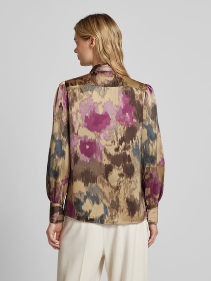 Lauren Ralph Lauren Regular Fit schluppenbluse mit Schleifen-Detail Modell 'KLARYCE' Sand 5