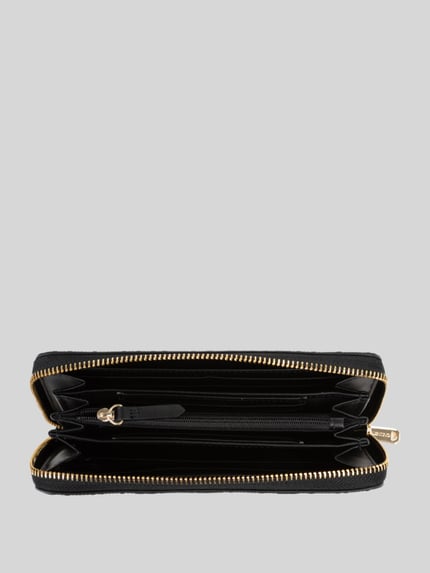 Valentino Bags Portemonnaie mit umlaufendem Reißverschluss Black 3