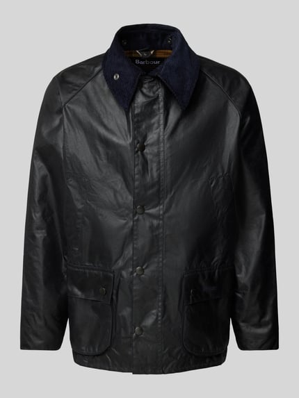 Barbour Kurtka z kieszeniami z patką model ‘BEDALE’ Granatowy 2