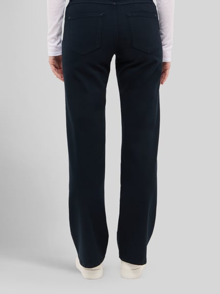 ANGELS Regular Fit Hose mit High Waist Modell 'LARA' Marine 5