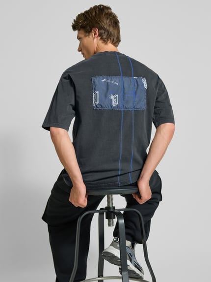 A-COLD-WALL T-shirt met contrastnaden Zwart - 3