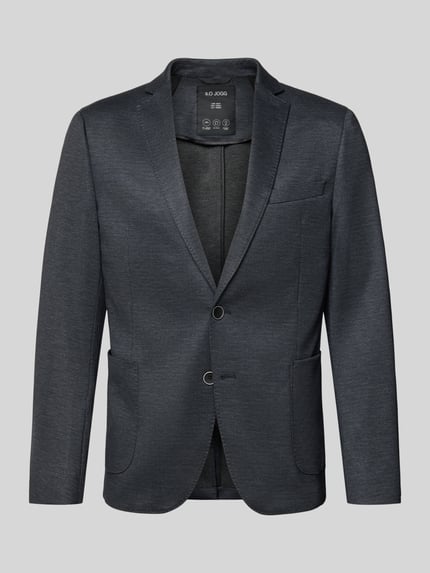 s.Oliver BLACK LABEL Marynarka garniturowa w kroju regular fit z dodatkiem wiskozy Antracytowy 2
