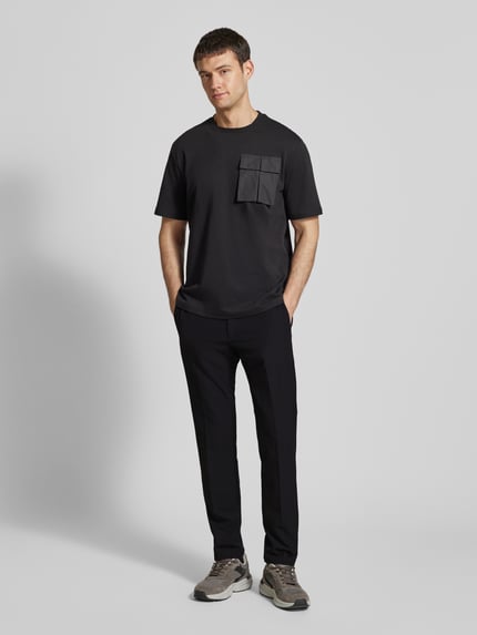 BOSS Green Stoffen broek met Franse steekzakken Zwart - 1
