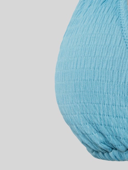 Calvin Klein Underwear Bikini-Oberteil mit Strukturmuster Modell 'TRIANGLE' Aqua 2