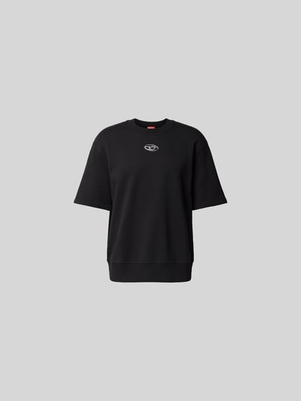 Diesel T-Shirt mit Label-Detail Black 2