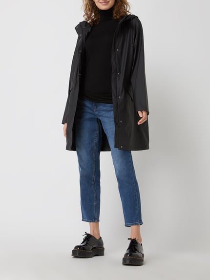 ICHI Parka mit Eingrifftaschen Black 1
