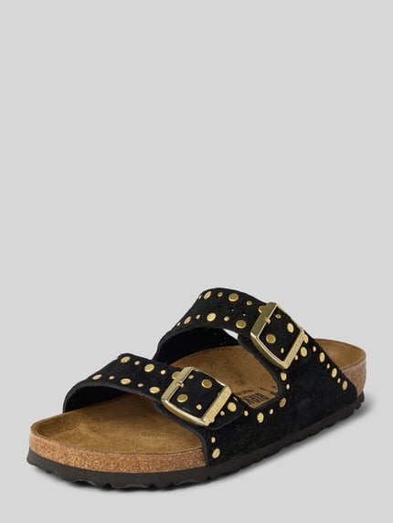 Birkenstock Sandały ze sprzączkami model ‘Arizona’ Czarny 1