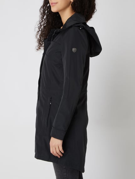 Wellensteyn Parka o kroju regular fit z odpinanym kapturem model ‘VICTORIA’ Granatowy 6