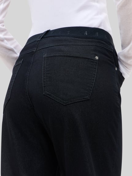 ANGELS Wide Leg Jeans aus Lyocell-Mix Modell 'Liz Sporty' Marine 3