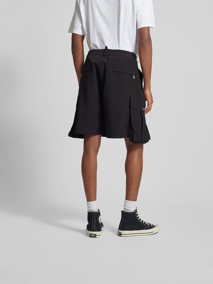 Dsquared2 Szorty cargo z detal z logo Czarny 5